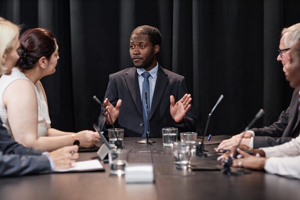 Government translator meeting